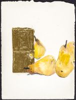 Pears breaking into Fort Knocx 38x28,5cm