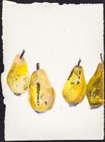 Pears breaking into Fort Knocx 38x28,5cm